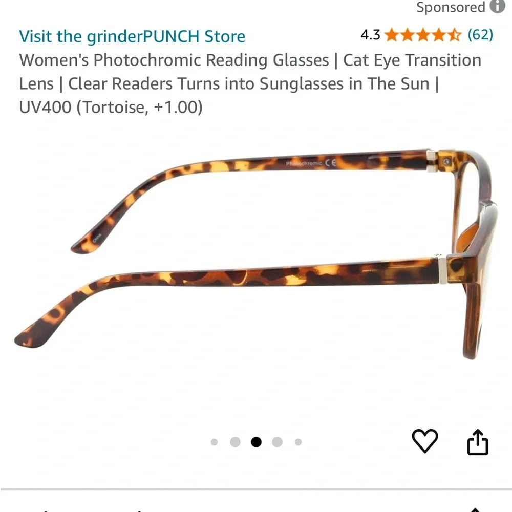 Women’s readers +1.00